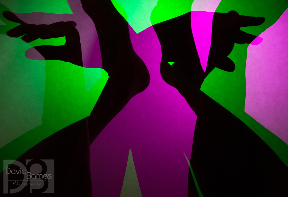 King of Hands - multiple exposure photo by David Barnes