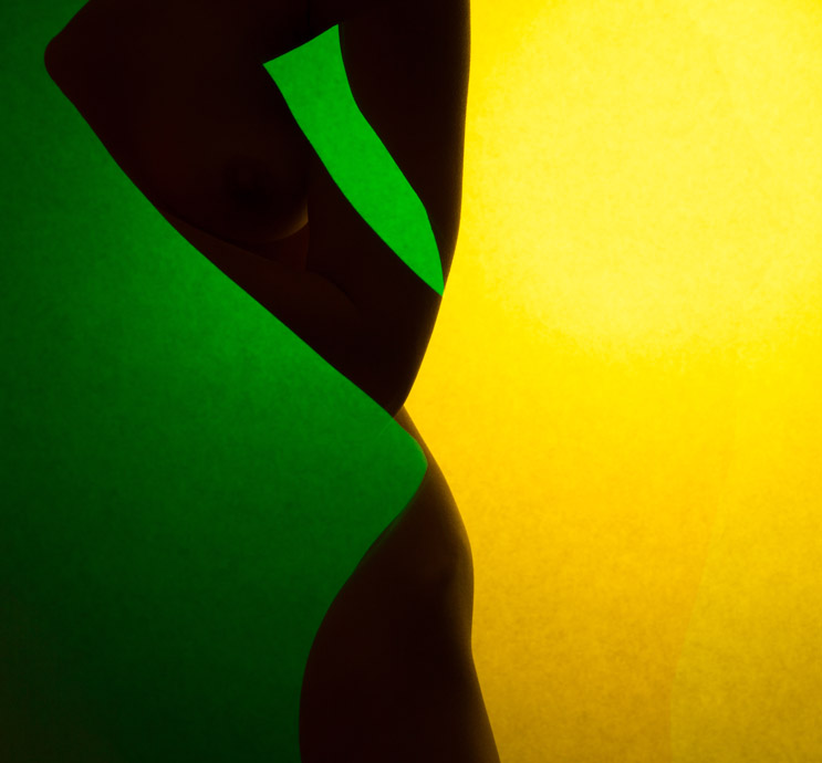 Lemon And Lime - multiple exposure photo by David Barnes